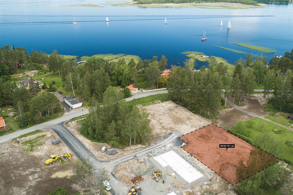 Ny tomt i Hammarö Tynäs